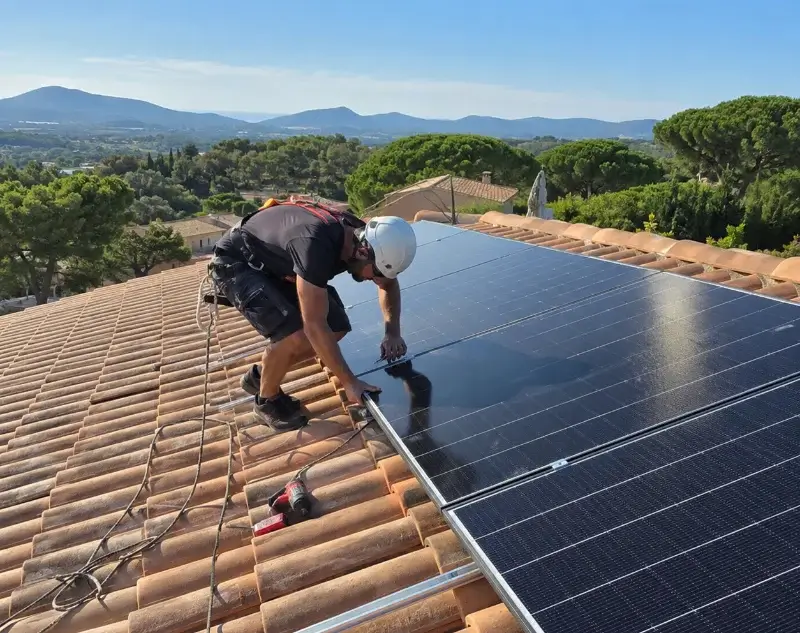 Installateur panneaux solaires Gourin — pose photovoltaïque sur toiture