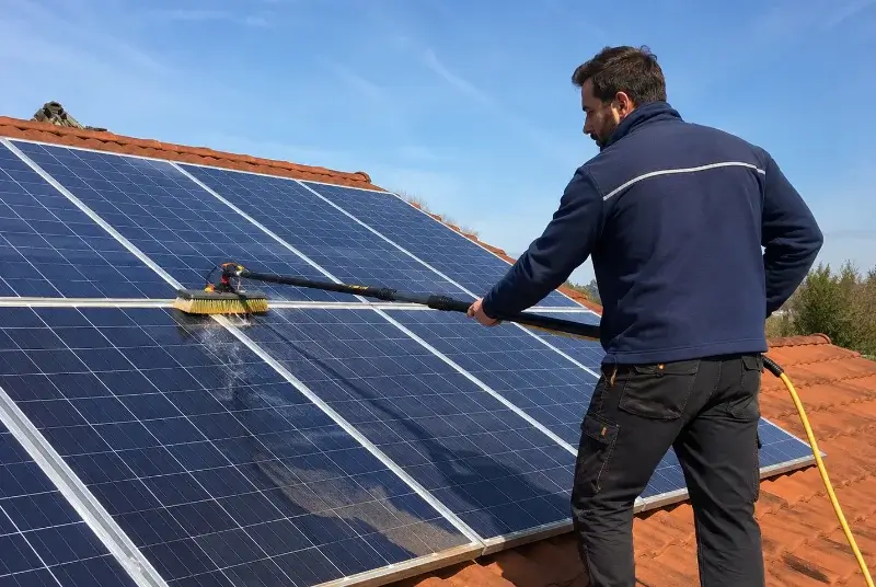 Nettoyage et entretien de panneaux solaires à Gourin