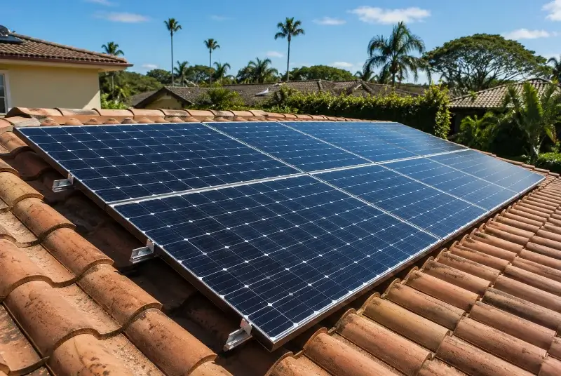 Installation de panneaux solaires à Gourin